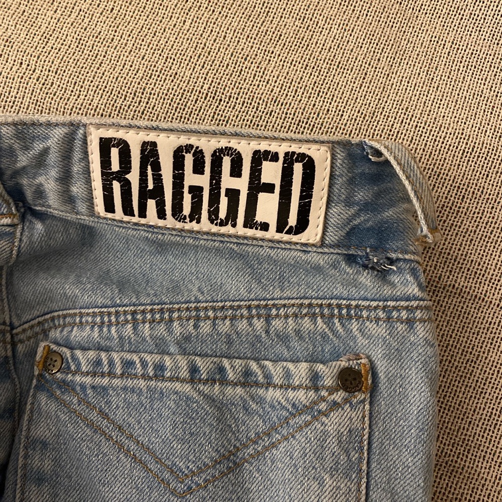 The Ragged Priest Color Stripe Ripped Jeans - Picture 4 of 4